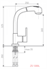 Смеситель для мойки Zigmund & Shtain ZS 1200L осенняя трава 4250055638642 - фото 194505