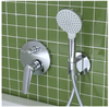 Смеситель Hansgrohe Novus 71046000 для ванны и душа, хром 71046000 - фото 196769