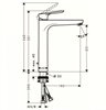 Смеситель Hansgrohe Logis E 71162000 для раковины, хром 71162000 - фото 196923