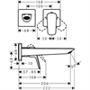 Смеситель для раковины Hansgrohe Logis, Fine, хром, 71256000 71256000 - фото 197033