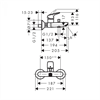 Смеситель для ванны Hansgrohe Logis 71400670, черный матовый 71400670 - фото 197090