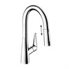 Смеситель Hansgrohe Talis 73850000, для кухонной мойки, с вытяжным изливом, цвет хром 73850000 - фото 200343