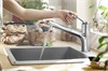 Смеситель Hansgrohe Zesis, Eco 74810000, для кухонной мойки, с вытяжным душем, цвет хром 74810000 - фото 200706