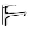 Смеситель Hansgrohe Zesis, Eco 74810000, для кухонной мойки, с вытяжным душем, цвет хром 74810000 - фото 200711