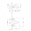 Смеситель Lemark Point LM0314C для ванны и душа с гарнитуром, хром lm0314c - фото 212234