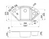 Гранитная мойка Omoikiri Sakaime 105C-BE Tetogranit/ваниль 4993124 - фото 24143