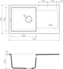 Гранитная мойка Omoikiri Sakaime 78-SA Tetogranit/бежевый 4993113 - фото 24262