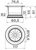 Omoikiri Сменная горловина для измельчителя NAGARE NA-04-AB022 4956727 - фото 25469