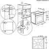 Электрический духовой шкаф Electrolux OKC5H50W 949494026 - фото 33694