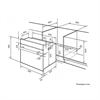 Встраиваемый электрический духовой шкаф Lex EDM 073 WH chao000381 - фото 42678