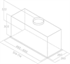 Встраиваемая вытяжка Elica Lane Sensor IX/A/52 prf0188199 - фото 57342