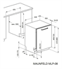 Посудомоечная машина 45см встраиваемая Maunfeld MLP-08IMROI КА-00016959 - фото 58046