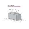 Konigin FlatBox (Black 60) встраиваемая вытяжка для шкафа 102031 - фото 62518