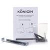 Konigin Colibri Black 50 вытяжка наклонная 103001 - фото 62569