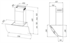 AKPO WK-4 Clarus eco 60, белый вытяжка наклонная ak-2283 - фото 62811