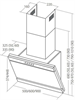 AKPO WK-4 Kastos eco 50, черный вытяжка наклонная ak-738 - фото 62819