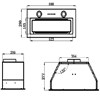 MAUNFELD Кухонная вытяжка TRAPEZE 602M черный КА-00014210 - фото 63704