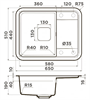 Гранитная мойка Omoikiri Tasogare 65-SA Artgranit/бежевый 4993495 - фото 69885