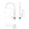 Смеситель для кухни Paulmark Holstein  Ho212063-NI  Никель NI (BS) Ho212063-NI - фото 70191