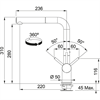 Смеситель для мойки Franke Active Plus 115.0373.888 белый 115.0373.888 - фото 72130