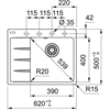 Кухонная мойка Franke CNG 611/211-62 TL белый (чаша справа) 114.0639.704 114.0639.704 - фото 72281