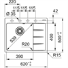 Кухонная мойка Franke CNG 611/211-62 TL черный матовый (чаша слева) 114.0639.712 114.0639.712 - фото 72289