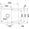 Кухонная мойка Franke OID 611-62 114.0443.356 оникс 114.0443.356 - фото 72446