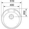 Кухонная мойка Franke ROG 610-41 сахара (114.0175.358) 114.0175.358 - фото 72533