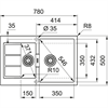 Кухонная мойка Franke S2D 651-78 белый 143.0628.385 143.0628.385 - фото 72563