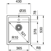 Кухонная мойка Franke SID 61040 кофе (114.0489.201) 114.0489.201 - фото 72590