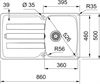 Кухонная мойка Franke AZG 611-86 серый (114.0604.514) 114.0604.514 - фото 72932