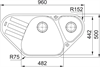 Кухонная мойка Franke AZG 661-E 114.0489.388 сахара 114.0489.388 - фото 72936