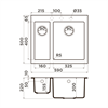 Гранитная мойка Omoikiri Bosen 59-2-WH Tetogranit/белый 4993152 - фото 73154