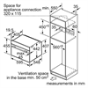 Bosch Электрический духовой шкаф CMG633BB1 cmg633bb1 - фото 78224