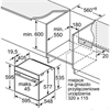 Встраиваемый электрический духовой шкаф Bosch HRG656XS2 hrg656xs2 - фото 78650