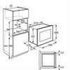 Встраиваемая микроволновая печь Aeg MSB2547D-M msb2547d-m - фото 79782