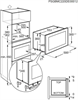 Микроволновая печь AEG MSB2057D-B 20л. 800Вт черный (встраиваемая) msb2057d-b - фото 79787