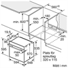 Духовой шкаф Bosch HBA530BS0S,  серебристый/черный hba530bs0s - фото 81046