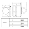 Gorenje Стиральная машина W1NHPI60SCSIRV 20010353 - фото 82513