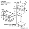 Встраиваемый электрический духовой шкаф Siemens CM633GBS1 cm633gbs1 - фото 83697