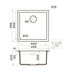 Гранитная мойка Omoikiri Yamakawa 45T-Integra-WH Tetogranit/белый 4997255 - фото 84351