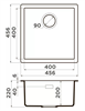 Гранитная мойка Omoikiri Yamakawa 45T-Integra-BL Tetogranit/черный 4997257 - фото 84355