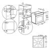 Встраиваемый электрический духовой шкаф Electrolux KOF 3H70 X kof3h70x - фото 85182