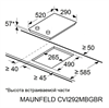 MAUNFELD Индукционная варочная панель CVI292MBKBR ка-00018865 - фото 88156