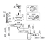 Сифон для мойки Omoikiri WK-1CL-W-C 4956766 4956766 - фото 92601