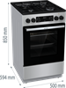 Gorenje Комбинированная плита GK5C60SJ 741199 - фото 93619