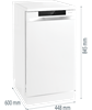 Посудомоечная машина Gorenje GS541D10W 737491 - фото 93667