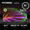 Телевизор LED Hyundai 55" H-LED55BU7003 Яндекс.ТВ Frameless черный 4K Ultra HD 60Hz DVB-T DVB-T2 DVB-C DVB-S DVB-S2 USB WiFi Smart TV 1783638 - фото 96616