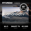 Телевизор LED Hyundai 65" H-LED65BU7006 Android TV Frameless Metal черный/серебристый 4K Ultra HD 60Hz DVB-T DVB-T2 DVB-C DVB-S DVB-S2 USB WiFi Smart TV 1892522 - фото 96688